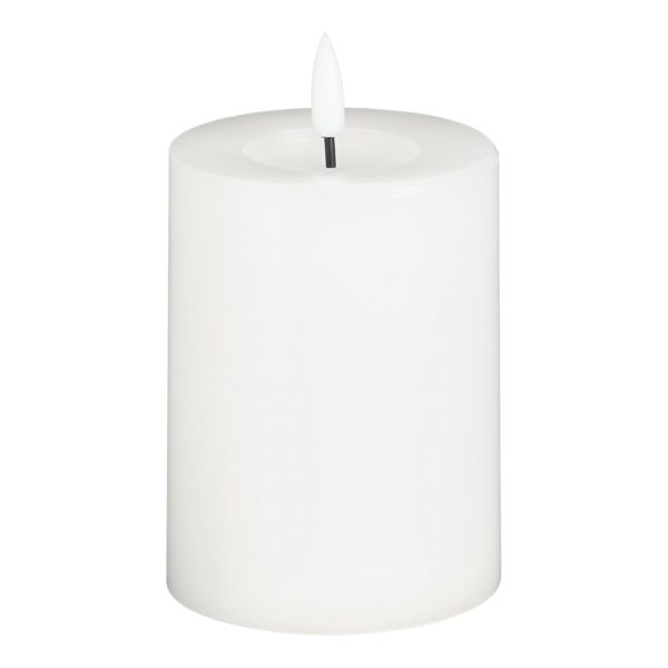 Pillar Candle Warm White Led