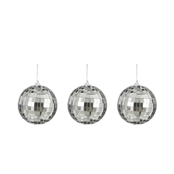 Mirror Ball Silver 8cm