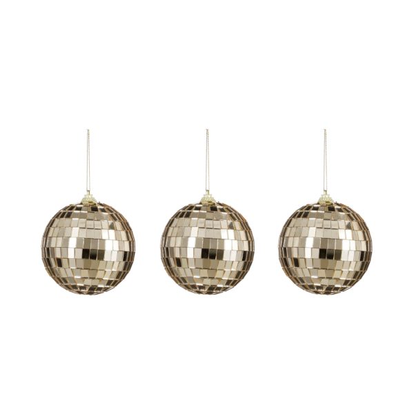 Mirror Ball Champagne 8cm