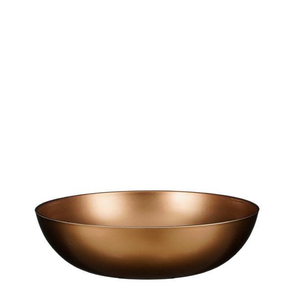 Mila Bowl Recycled Plastic Matt Copper