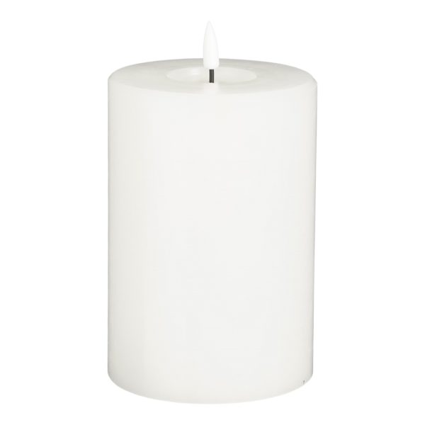 Pillar Candle Warm White Led