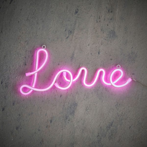 Neon Light LOVE Pink 120 led