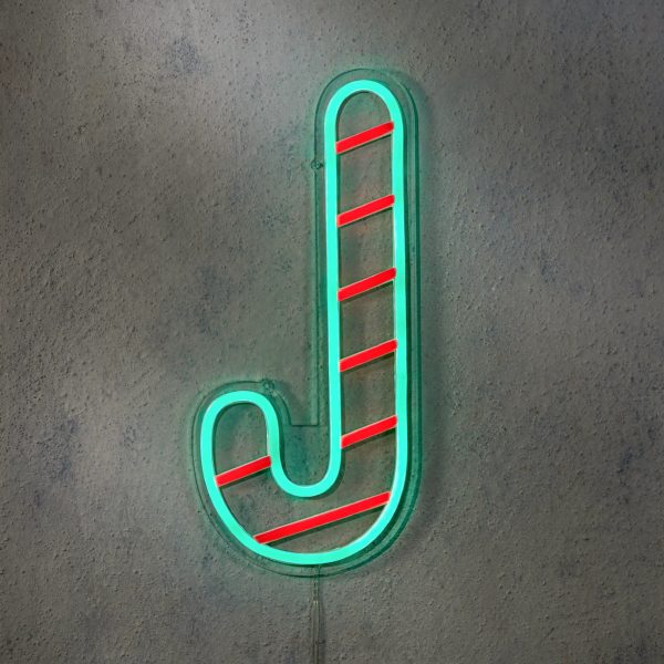 Neon Light Candy Cane Red/Green with Dimmer