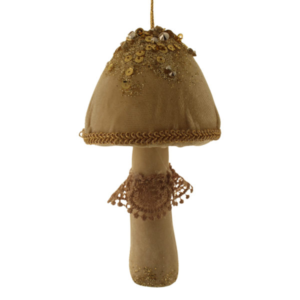 Velvet Mushroom Cream 13cm