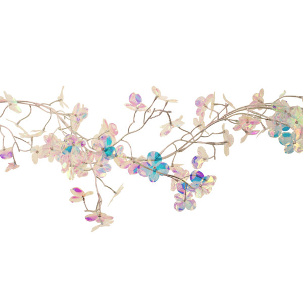 Iridescent Blossom Garland 1.8m