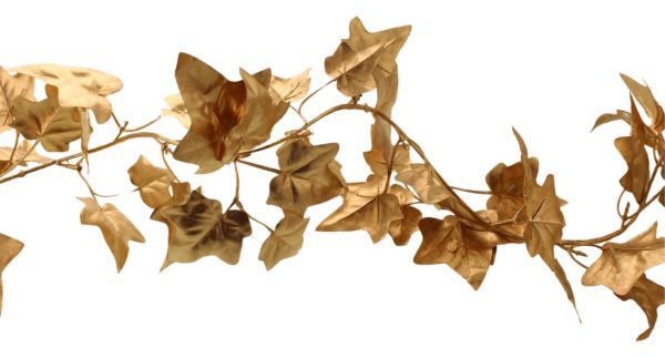 Metallic Ivy Garland Gold 1.8m