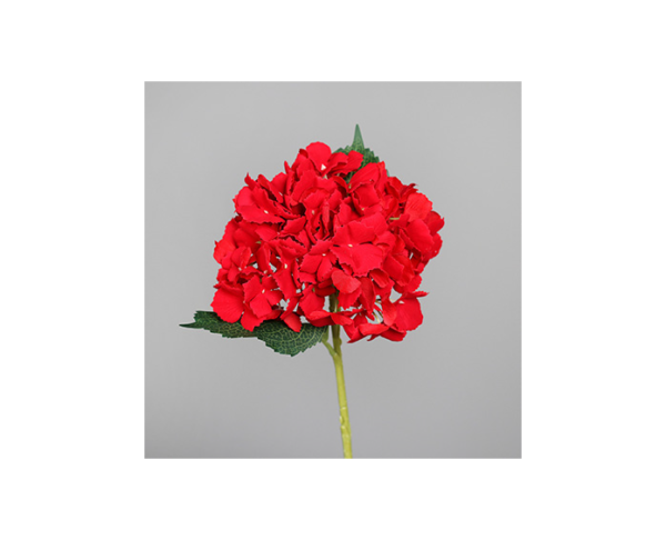 Hydrangea Velvet Red 44cm