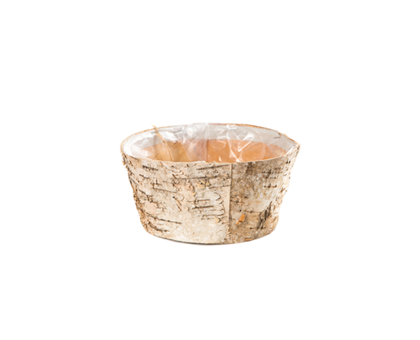 Pot Birch Bark Assorted Sizes